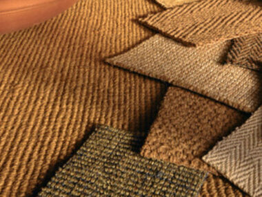 Woven sisal carpet